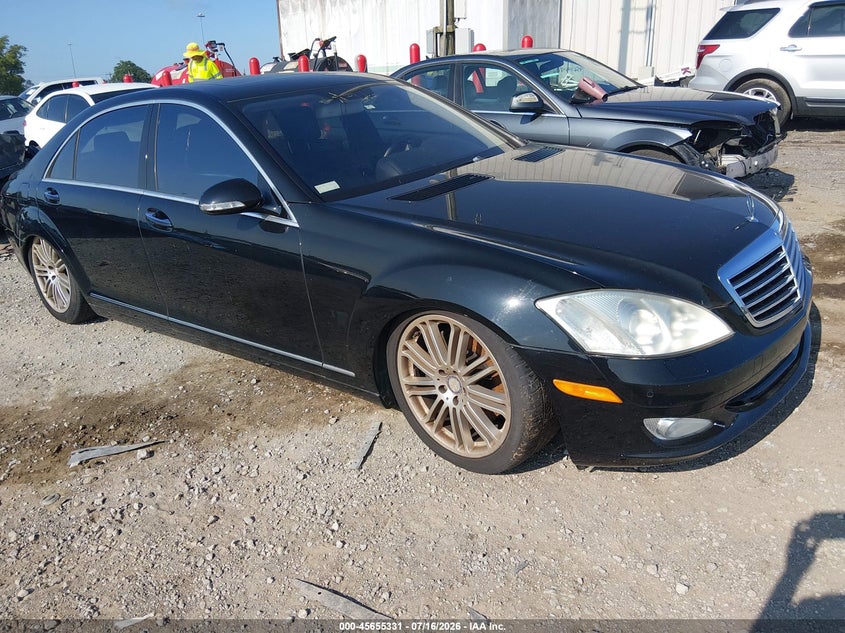 2007 Mercedes-benz S class VIN WDDNG71X57A149469 IAAI salvage auction — NORMAL WEAR, Clear (Tennessee), sold $900 on 2026-07-30 (photo 1)