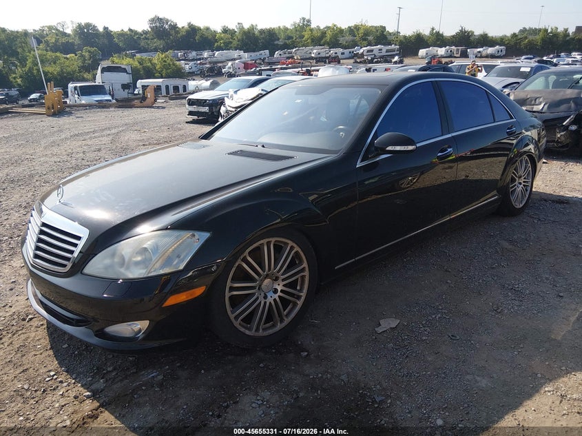 2007 Mercedes-benz S class VIN WDDNG71X57A149469 IAAI salvage auction — NORMAL WEAR, Clear (Tennessee), sold $900 on 2026-07-30 (photo 2)
