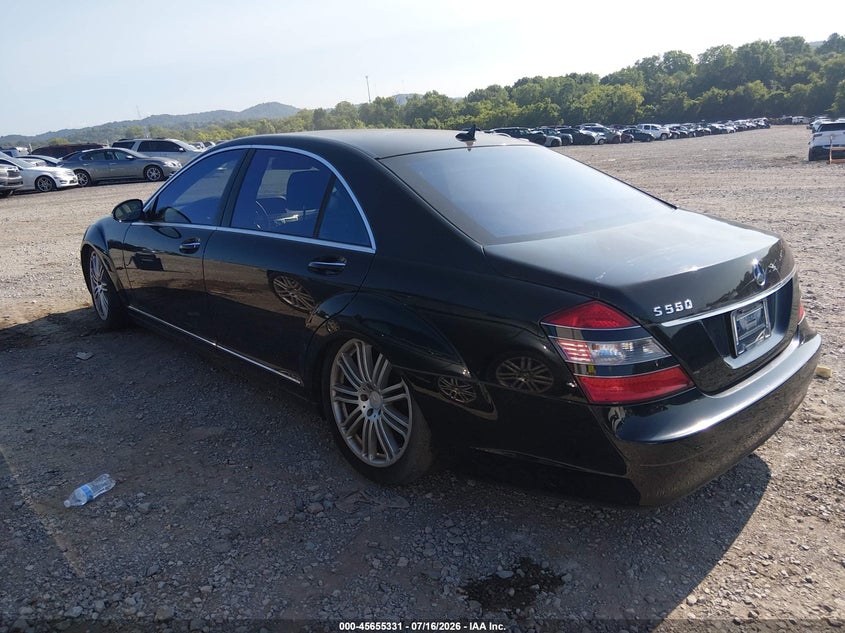 2007 Mercedes-benz S class VIN WDDNG71X57A149469 IAAI salvage auction — NORMAL WEAR, Clear (Tennessee), sold $900 on 2026-07-30 (photo 3)