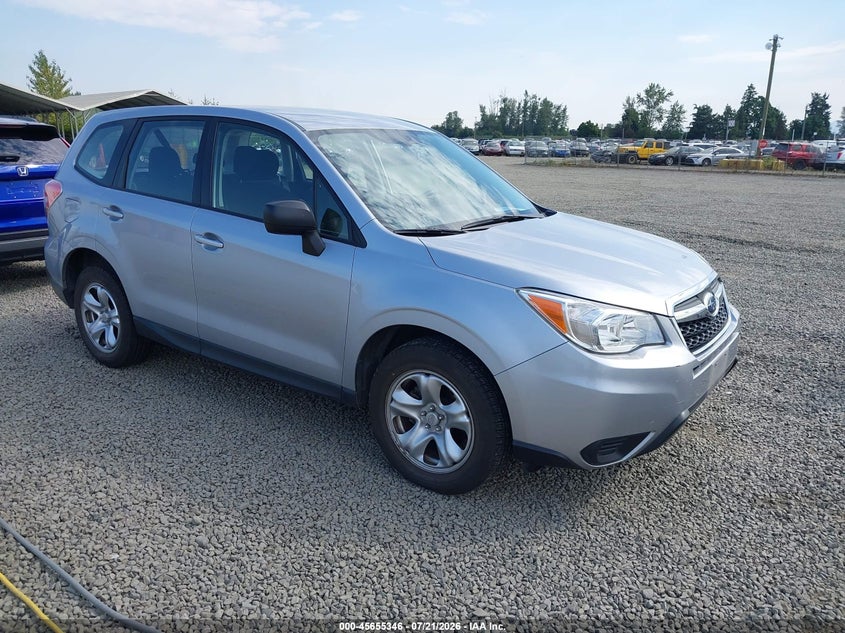 2014 Subaru Forester VIN JF2SJAAC1EH418985 IAAI salvage auction — NORMAL WEAR, Clear - Public Restricted (Oregon), sold $4,150 on 2026-07-27 (photo 1)