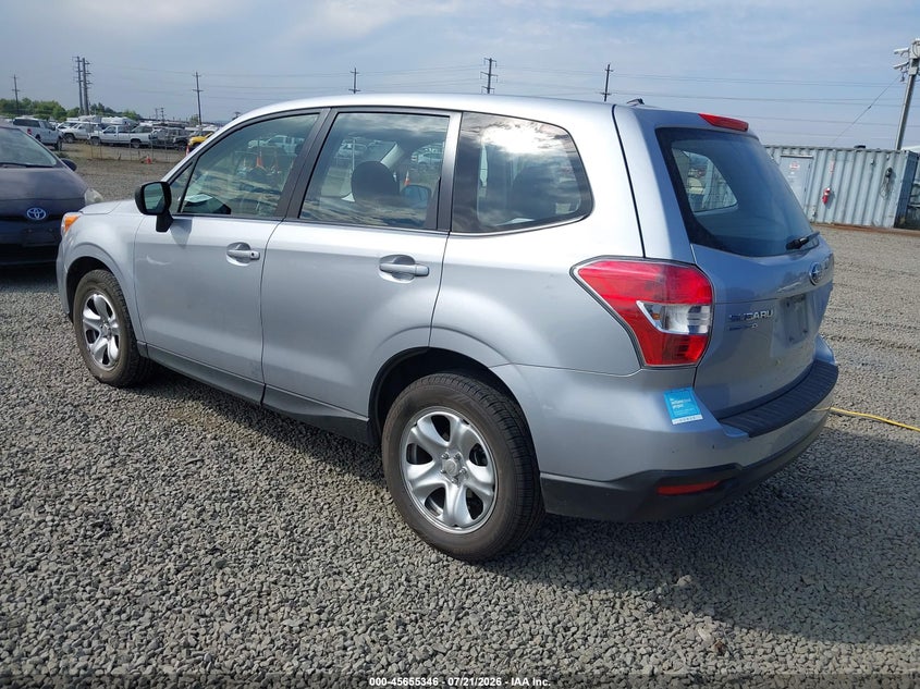 2014 Subaru Forester VIN JF2SJAAC1EH418985 IAAI salvage auction — NORMAL WEAR, Clear - Public Restricted (Oregon), sold $4,150 on 2026-07-27 (photo 3)