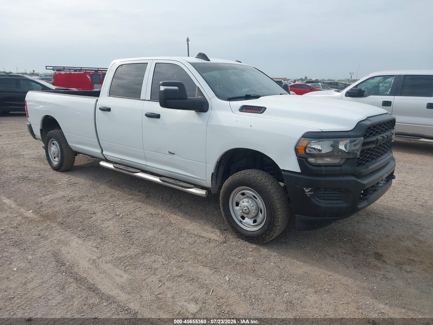 2023 Ram 2500 VIN 3C6UR5HJ9PG565751 IAAI salvage auction — RIGHT SIDE, Enterprise Vehicles Clear Only (Texas), sold $11,100 on 2026-07-29 (photo 1)