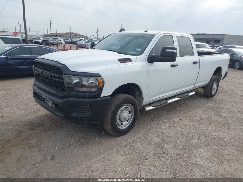 2023 Ram 2500 VIN 3C6UR5HJ9PG565751 IAAI salvage auction — RIGHT SIDE, Enterprise Vehicles Clear Only (Texas), sold $11,100 on 2026-07-29 (photo 2)