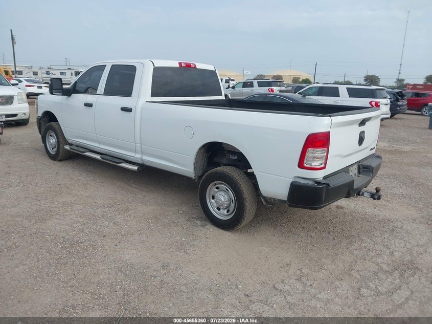 2023 Ram 2500 VIN 3C6UR5HJ9PG565751 IAAI salvage auction — RIGHT SIDE, Enterprise Vehicles Clear Only (Texas), sold $11,100 on 2026-07-29 (photo 3)