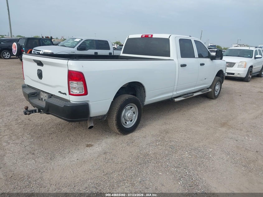 2023 Ram 2500 VIN 3C6UR5HJ9PG565751 IAAI salvage auction — RIGHT SIDE, Enterprise Vehicles Clear Only (Texas), sold $11,100 on 2026-07-29 (photo 4)