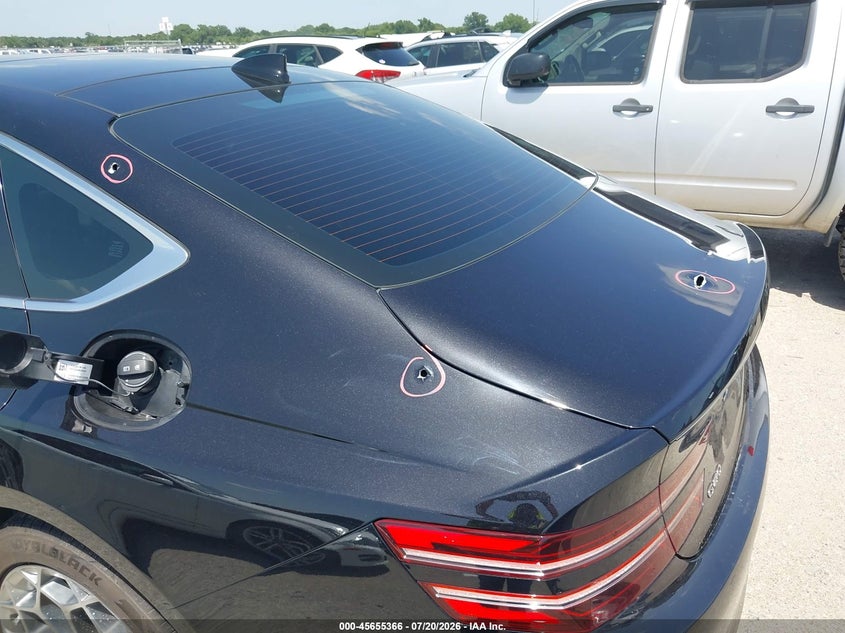 2021 Genesis G80 VIN KMTGB4SC9MU043873 IAAI salvage auction — ALL OVER, Wait Title, sold $8,000 on 2026-09-06 (photo 6)