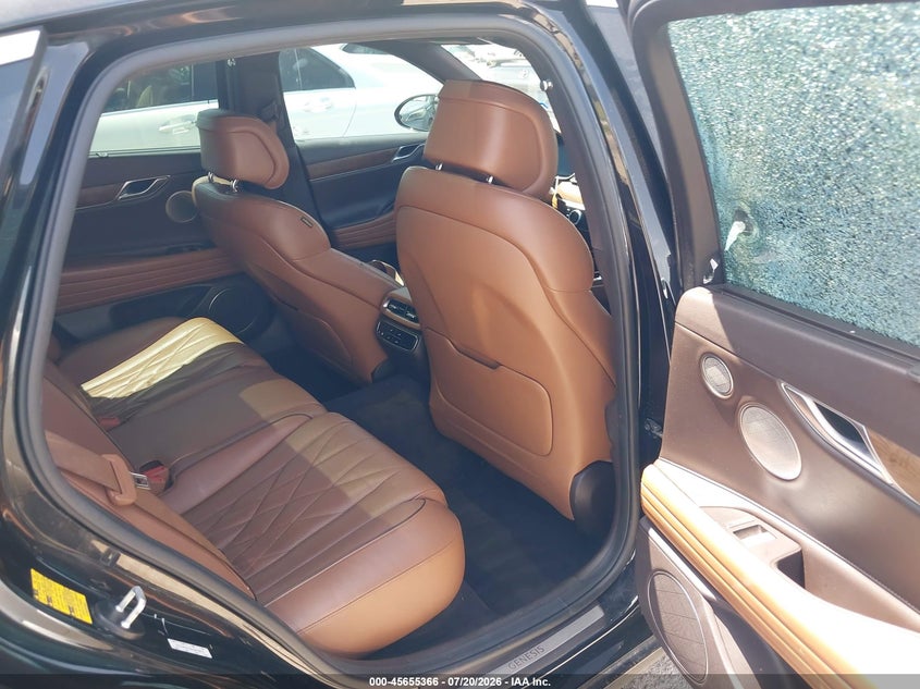 2021 Genesis G80 VIN KMTGB4SC9MU043873 IAAI salvage auction — ALL OVER, Wait Title, sold $8,000 on 2026-09-06 (photo 8)