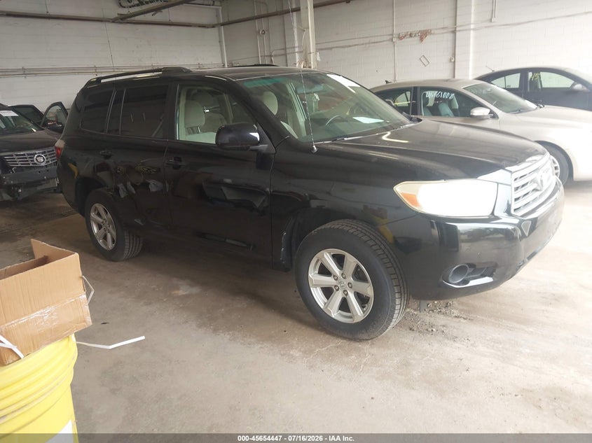 2009 Toyota Highlander VIN JTEDA41A592006354 IAAI salvage auction — NORMAL WEAR, Clear (Minnesota), sold $425 on 2026-07-22 (photo 1)