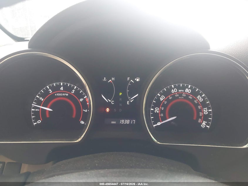 2009 Toyota Highlander VIN JTEDA41A592006354 IAAI salvage auction — NORMAL WEAR, Clear (Minnesota), sold $425 on 2026-07-22 (photo 7)