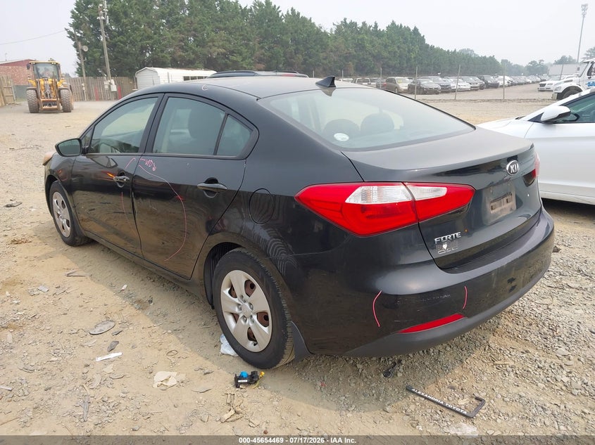 2014 Kia Forte VIN KNAFK4A60E5139499 IAAI salvage auction — FRONT END, Clear (Virginia), sold $675 on 2026-07-30 (photo 3)