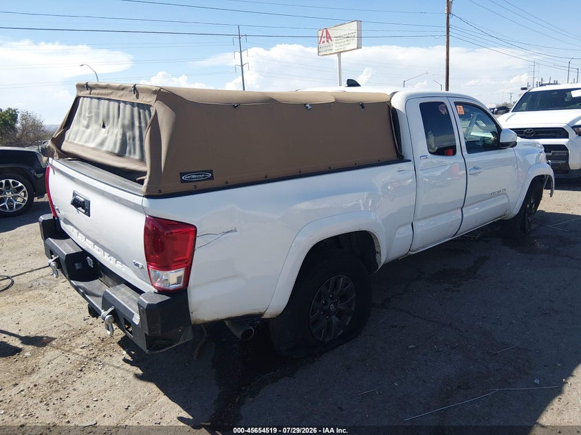 2023 Toyota Tacoma VIN 3TYSZ5AN9PT154529 IAAI salvage auction — FRONT END, Wait Title, sold $6,025 on 2026-10-04 (photo 4)