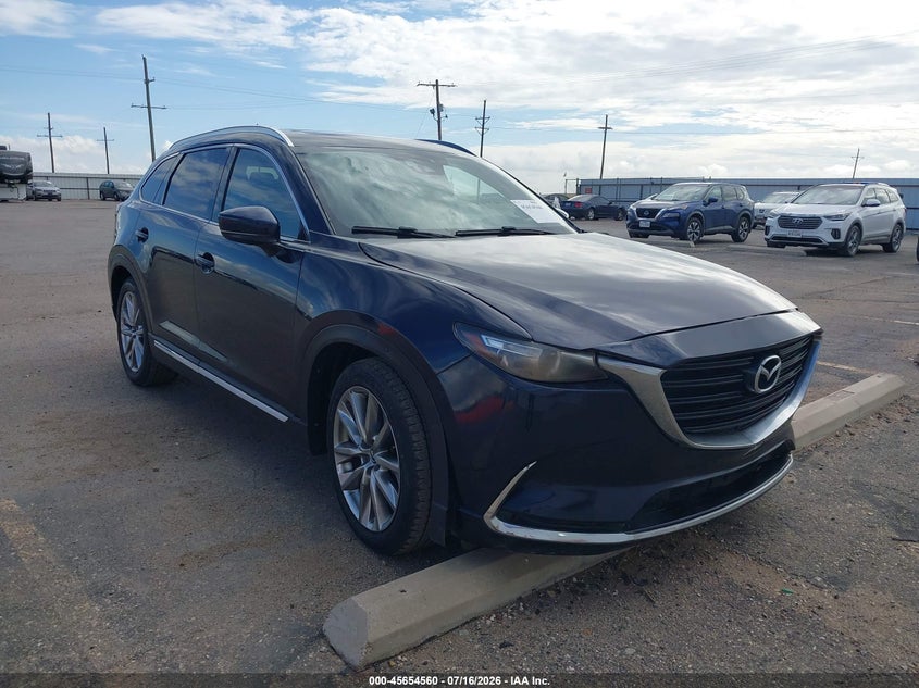 2017 Mazda Cx-9 VIN JM3TCADYXH0136567 IAAI salvage auction — RIGHT FRONT, Original (Texas), sold $100 on 2026-07-21 (photo 1)