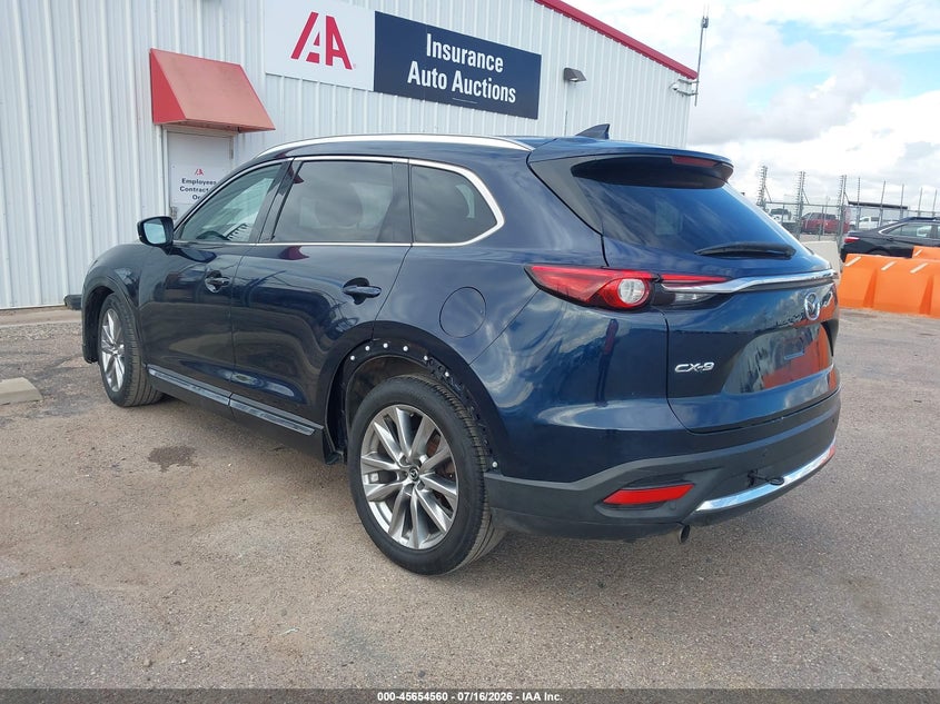 2017 Mazda Cx-9 VIN JM3TCADYXH0136567 IAAI salvage auction — RIGHT FRONT, Original (Texas), sold $100 on 2026-07-21 (photo 3)