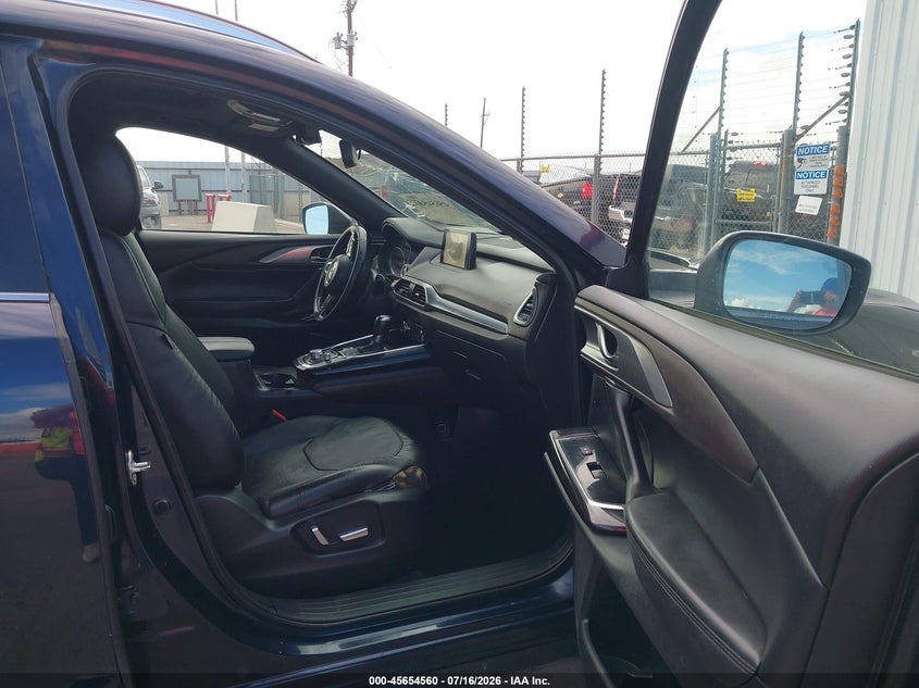 2017 Mazda Cx-9 VIN JM3TCADYXH0136567 IAAI salvage auction — RIGHT FRONT, Original (Texas), sold $100 on 2026-07-21 (photo 5)