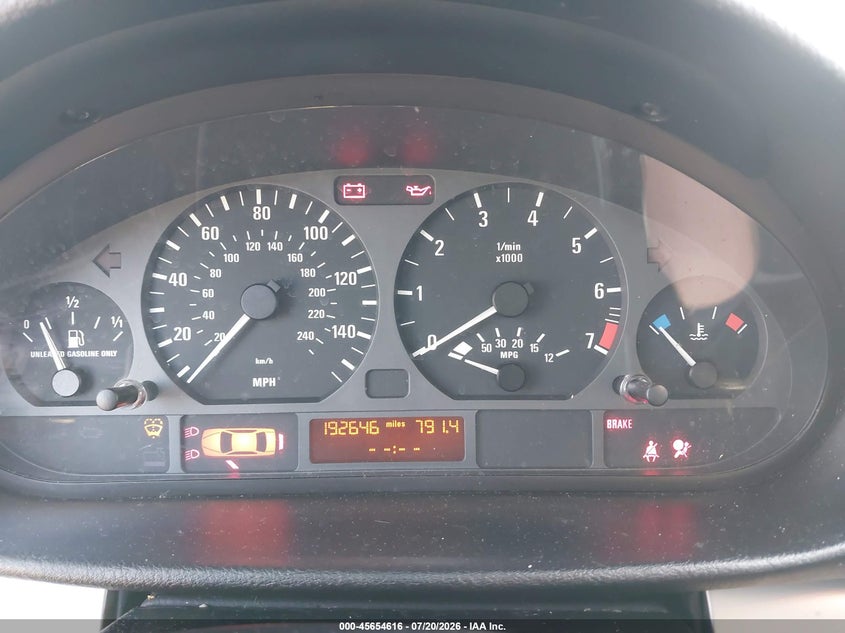 2004 BMW 3 series VIN WBAEU33454PF62175 IAAI salvage auction — MECHANICAL, Salvage (Pennsylvania), sold $400 on 2026-07-31 (photo 7)