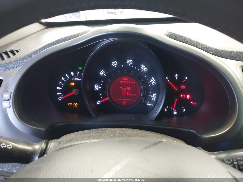 2011 Kia Sportage VIN KNDPCCA6XB7151223 IAAI salvage auction — NORMAL WEAR, Clear (Colorado), sold $350 on 2026-07-29 (photo 7)