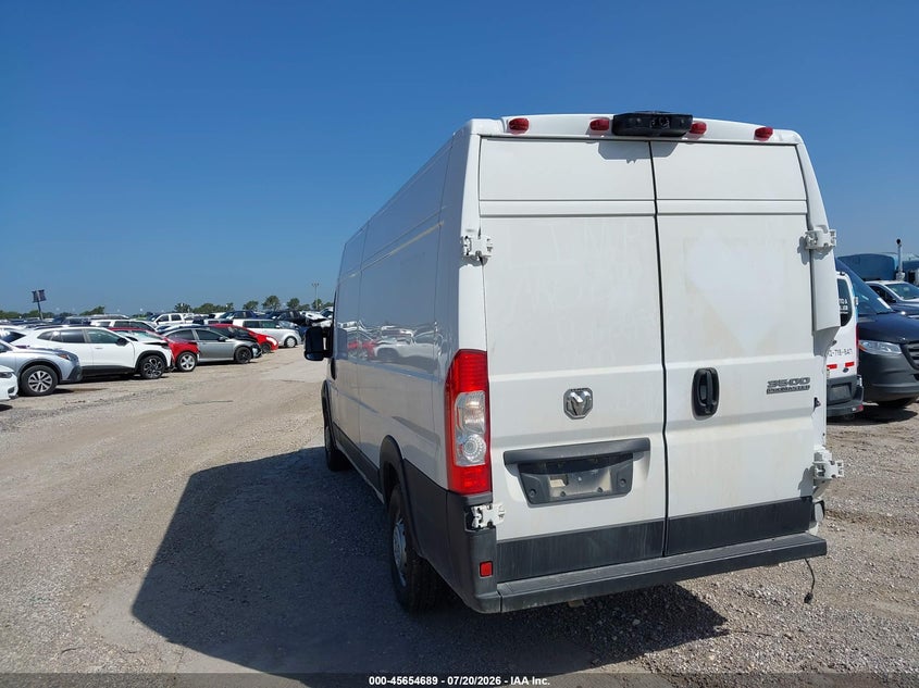 2025 Ram Promaster city VIN 3C6MRVJG6SE517921 IAAI salvage auction — RIGHT REAR, Enterprise Vehicles Clear Only (Texas), sold $12,400 on 2026-07-28 (photo 3)