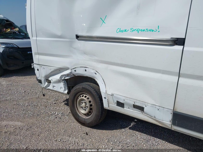 2025 Ram Promaster city VIN 3C6MRVJG6SE517921 IAAI salvage auction — RIGHT REAR, Enterprise Vehicles Clear Only (Texas), sold $12,400 on 2026-07-28 (photo 6)