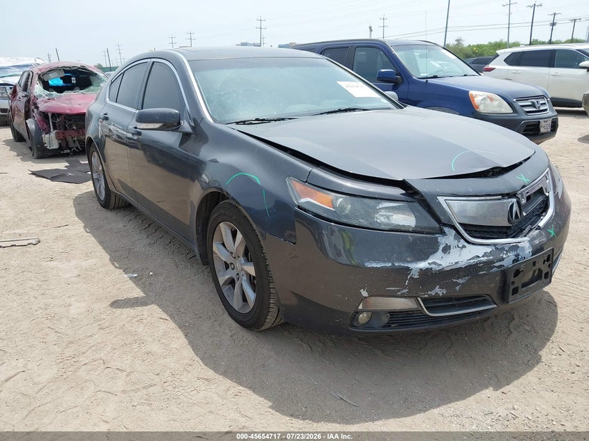 2012 Acura Tl VIN 19UUA8F5XCA038206 IAAI salvage auction — FRONT END, Original (Texas), sold $1,750 on 2026-08-28 (photo 1)