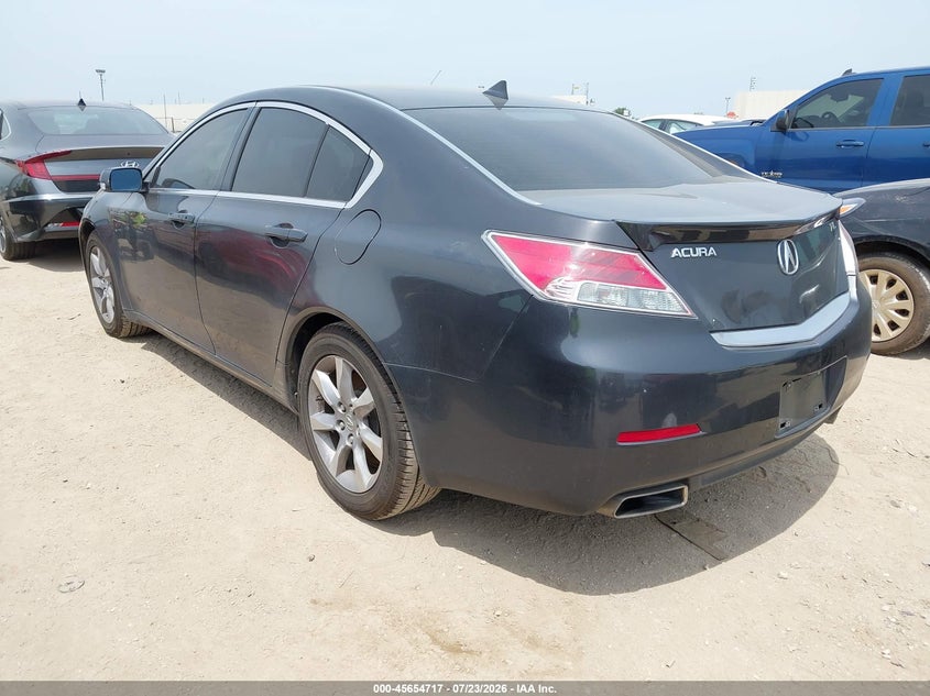 2012 Acura Tl VIN 19UUA8F5XCA038206 IAAI salvage auction — FRONT END, Original (Texas), sold $1,750 on 2026-08-28 (photo 3)