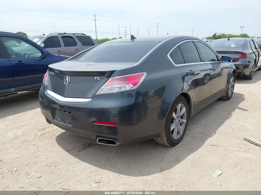 2012 Acura Tl VIN 19UUA8F5XCA038206 IAAI salvage auction — FRONT END, Original (Texas), sold $1,750 on 2026-08-28 (photo 4)