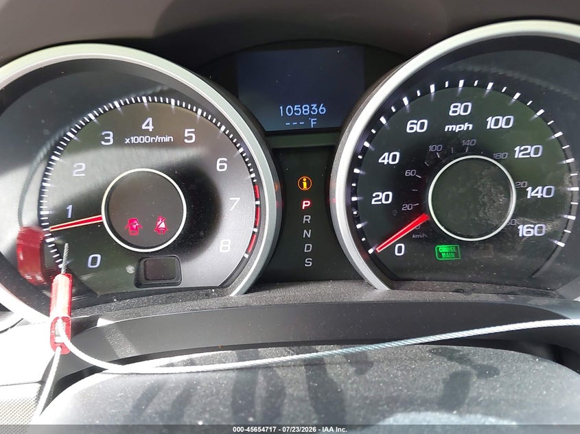 2012 Acura Tl VIN 19UUA8F5XCA038206 IAAI salvage auction — FRONT END, Original (Texas), sold $1,750 on 2026-08-28 (photo 7)