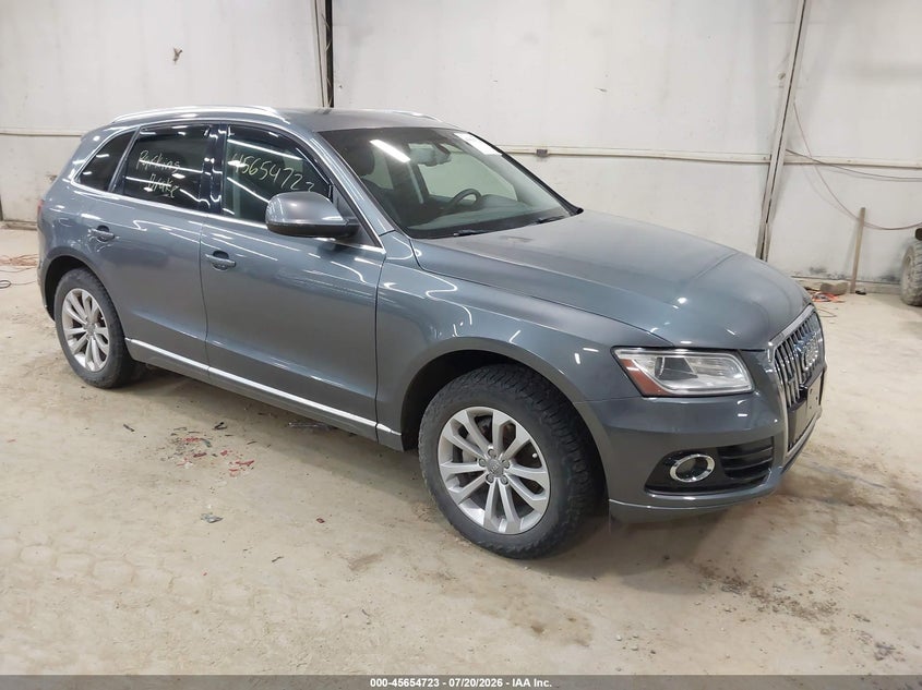 2013 Audi Q5 VIN WA1LFAFP4DA073677 IAAI salvage auction — NORMAL WEAR, Clear (Pennsylvania), sold $1,375 on 2026-07-30 (photo 1)