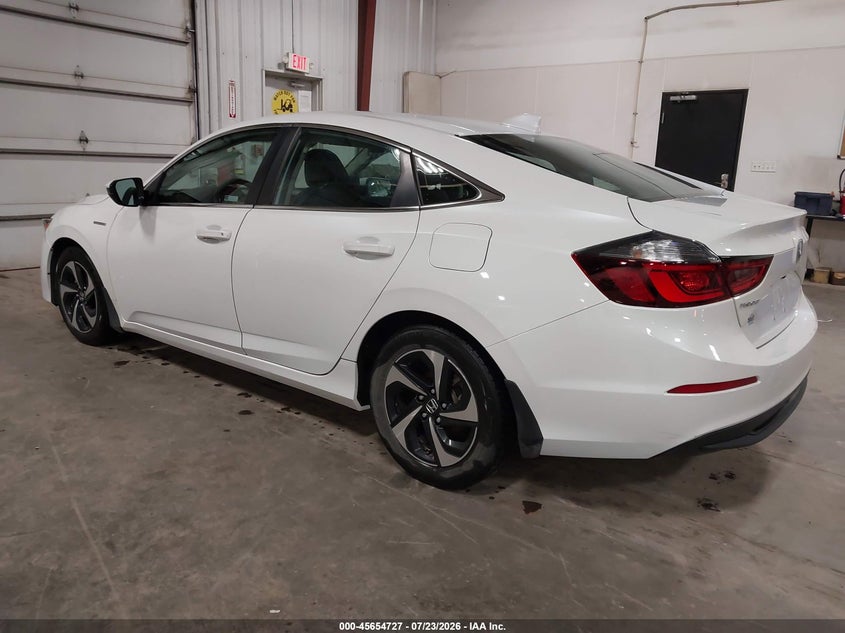 2022 Honda Insight VIN 19XZE4F55NE016163 IAAI salvage auction — FRONT END, Salvage (Iowa), sold $8,200 on 2026-08-20 (photo 3)
