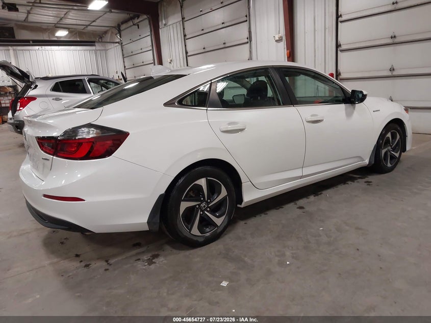 2022 Honda Insight VIN 19XZE4F55NE016163 IAAI salvage auction — FRONT END, Salvage (Iowa), sold $8,200 on 2026-08-20 (photo 4)