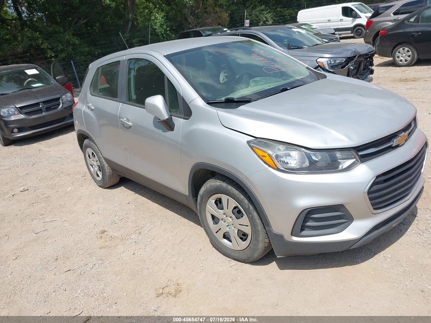2018 Chevrolet Trax VIN KL7CJKSB2JB612384 IAAI salvage auction — NORMAL WEAR, Clear (Indiana), sold $475 on 2026-07-29 (photo 1)