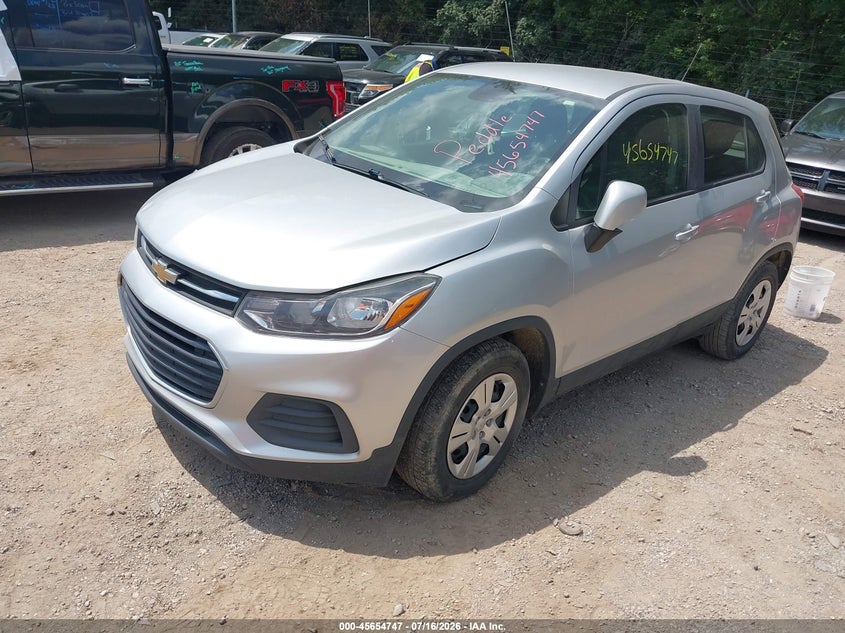 2018 Chevrolet Trax VIN KL7CJKSB2JB612384 IAAI salvage auction — NORMAL WEAR, Clear (Indiana), sold $475 on 2026-07-29 (photo 2)