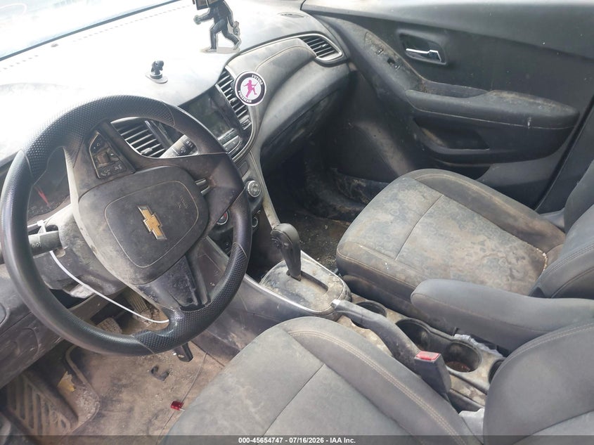 2018 Chevrolet Trax VIN KL7CJKSB2JB612384 IAAI salvage auction — NORMAL WEAR, Clear (Indiana), sold $475 on 2026-07-29 (photo 6)