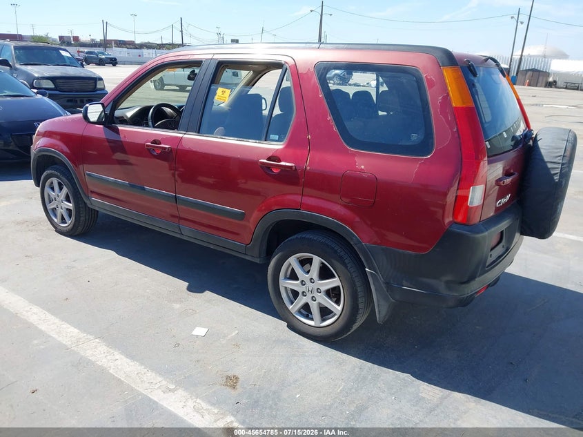 2004 Honda Cr-v VIN JHLRD68454C020662 IAAI salvage auction — REAR END, Clear - Dealer Only (California), sold $350 on 2026-07-29 (photo 3)