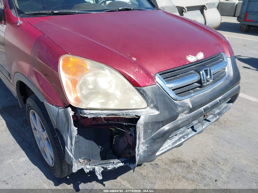 2004 Honda Cr-v VIN JHLRD68454C020662 IAAI salvage auction — REAR END, Clear - Dealer Only (California), sold $350 on 2026-07-29 (photo 6)