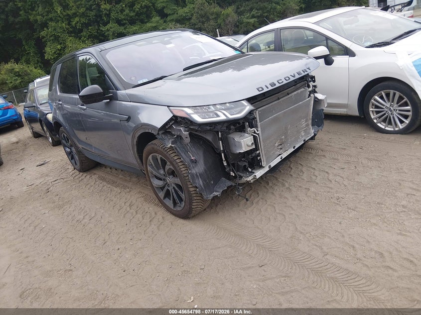 2021 Land rover Discovery sport VIN SALCJ2FX2MH904202 IAAI salvage auction — FRONT END, Salvage Title, sold $5,200 on 2026-08-19 (photo 1)