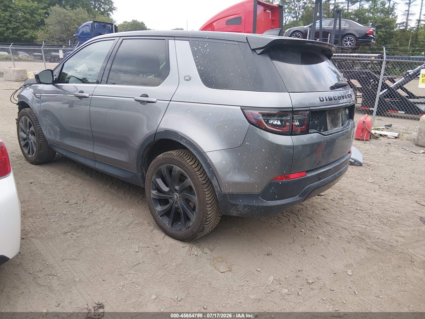 2021 Land rover Discovery sport VIN SALCJ2FX2MH904202 IAAI salvage auction — FRONT END, Salvage Title, sold $5,200 on 2026-08-19 (photo 3)