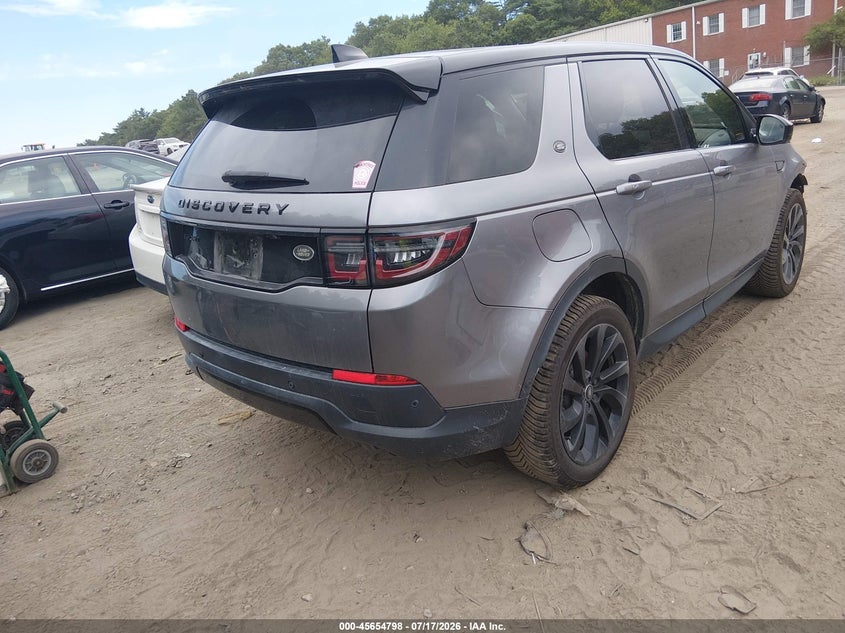 2021 Land rover Discovery sport VIN SALCJ2FX2MH904202 IAAI salvage auction — FRONT END, Salvage Title, sold $5,200 on 2026-08-19 (photo 4)