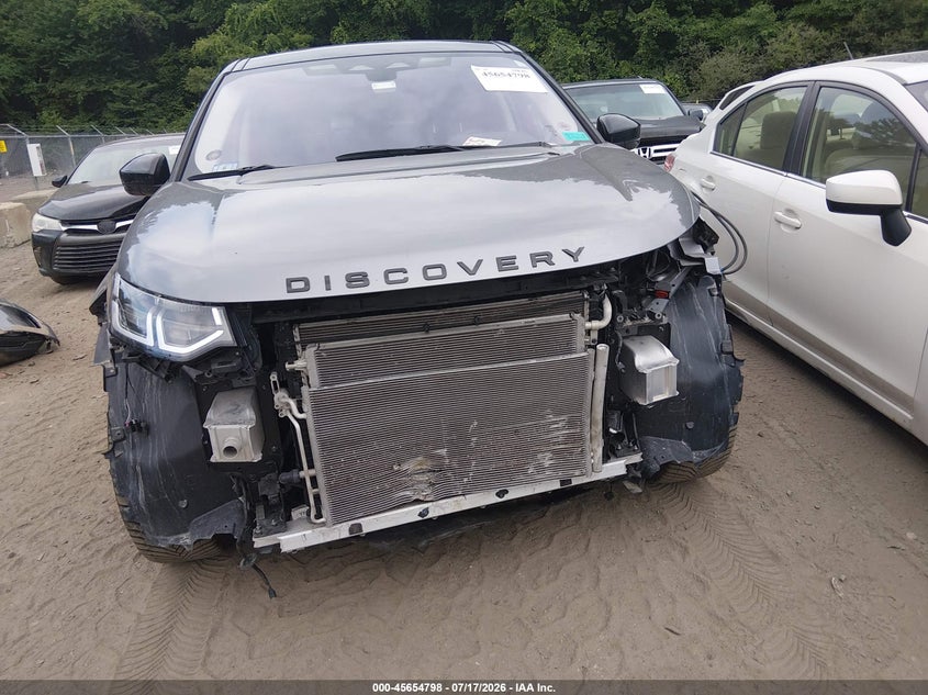 2021 Land rover Discovery sport VIN SALCJ2FX2MH904202 IAAI salvage auction — FRONT END, Salvage Title, sold $5,200 on 2026-08-19 (photo 6)