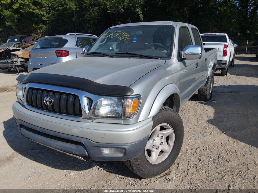 2004 Toyota Tacoma VIN 5TEHN72N74Z338586 IAAI salvage auction — FRONT END, Clear (Indiana), sold $1,150 on 2026-07-22 (photo 2)