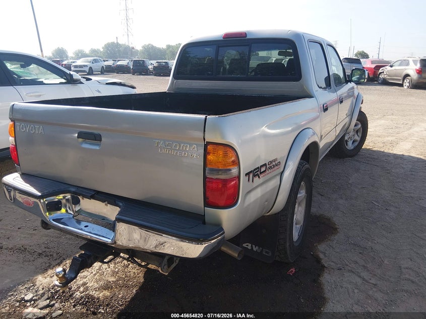 2004 Toyota Tacoma VIN 5TEHN72N74Z338586 IAAI salvage auction — FRONT END, Clear (Indiana), sold $1,150 on 2026-07-22 (photo 4)