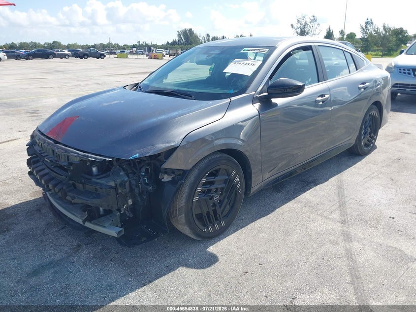 2026 Nissan Sentra VIN 3N1AB9DV7TY209175 IAAI salvage auction — FRONT END, Clear (Georgia), sold $7,450 on 2026-07-30 (photo 2)