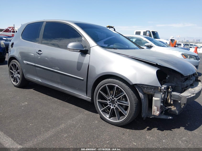 2009 Volkswagen Rabbit VIN WVWBB71K29W145188 IAAI salvage auction — FRONT END, Salvage (Nevada), sold $700 on 2026-08-07 (photo 1)