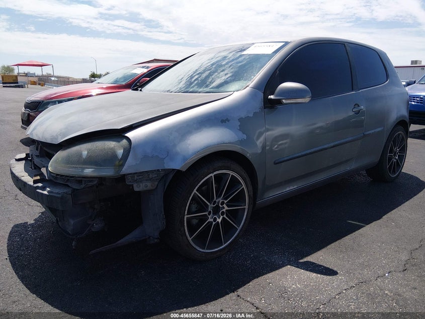2009 Volkswagen Rabbit VIN WVWBB71K29W145188 IAAI salvage auction — FRONT END, Salvage (Nevada), sold $700 on 2026-08-07 (photo 2)