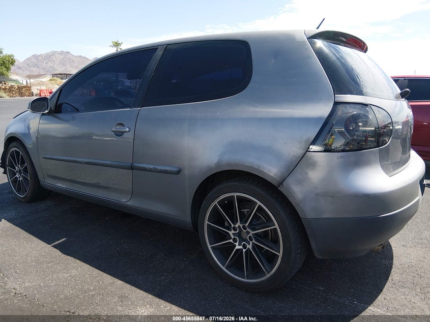 2009 Volkswagen Rabbit VIN WVWBB71K29W145188 IAAI salvage auction — FRONT END, Salvage (Nevada), sold $700 on 2026-08-07 (photo 3)