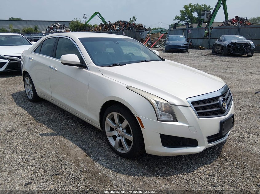 2013 Cadillac Ats VIN 1G6AA5RA9D0117997 IAAI salvage auction — NORMAL WEAR, Clear (Illinois), sold $1,275 on 2026-08-03 (photo 1)
