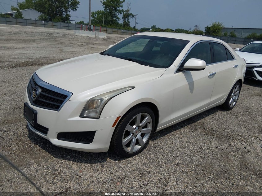 2013 Cadillac Ats VIN 1G6AA5RA9D0117997 IAAI salvage auction — NORMAL WEAR, Clear (Illinois), sold $1,275 on 2026-08-03 (photo 2)