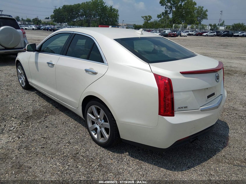 2013 Cadillac Ats VIN 1G6AA5RA9D0117997 IAAI salvage auction — NORMAL WEAR, Clear (Illinois), sold $1,275 on 2026-08-03 (photo 3)