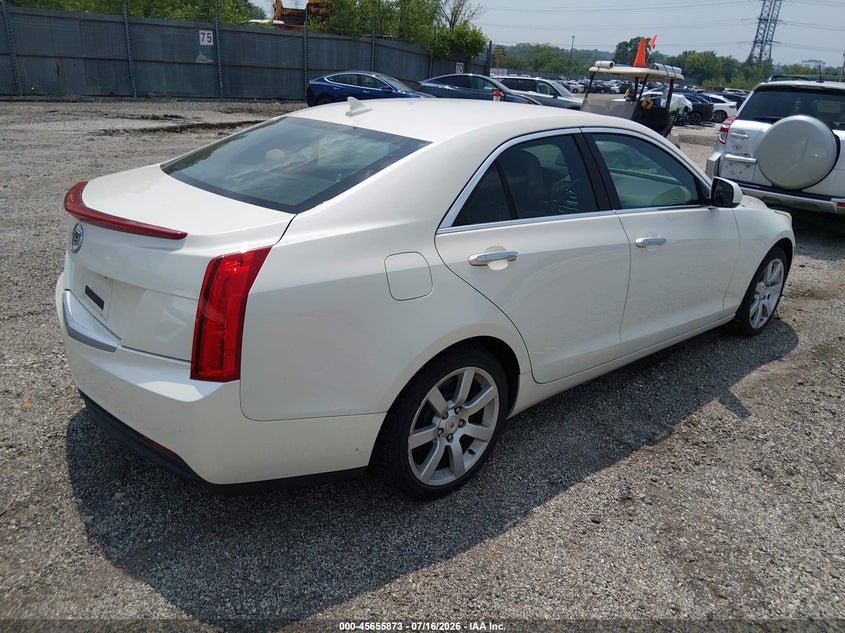 2013 Cadillac Ats VIN 1G6AA5RA9D0117997 IAAI salvage auction — NORMAL WEAR, Clear (Illinois), sold $1,275 on 2026-08-03 (photo 4)