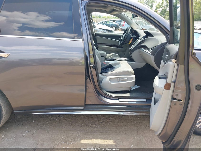 2018 Acura Mdx VIN 5J8YD3H3XJL003397 IAAI salvage auction — REAR END, Salvage Title, sold $2,500 on 2026-07-29 (photo 5)
