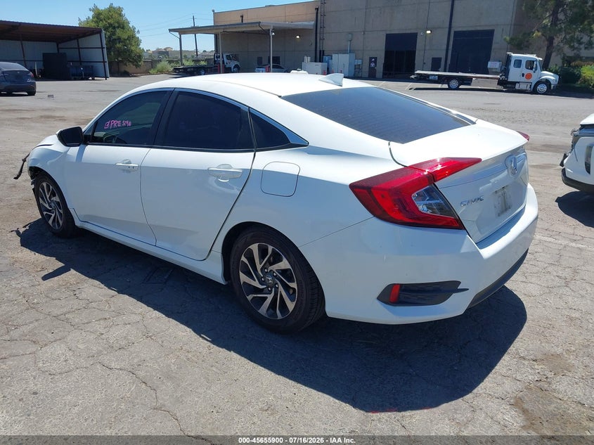 2017 Honda Civic VIN 2HGFC2F78HH576283 IAAI salvage auction — LEFT FRONT, Salvage (California), sold $3,000 on 2026-07-30 (photo 3)
